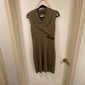 Calvin Kline Light weight cable knit dress